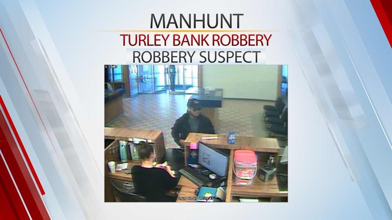 Manhunt Underway After Man Claiming To Have Explosives Robs Turley Bank
