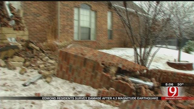 Edmond Residents Dealing With Damage After 4.3 Earthquake