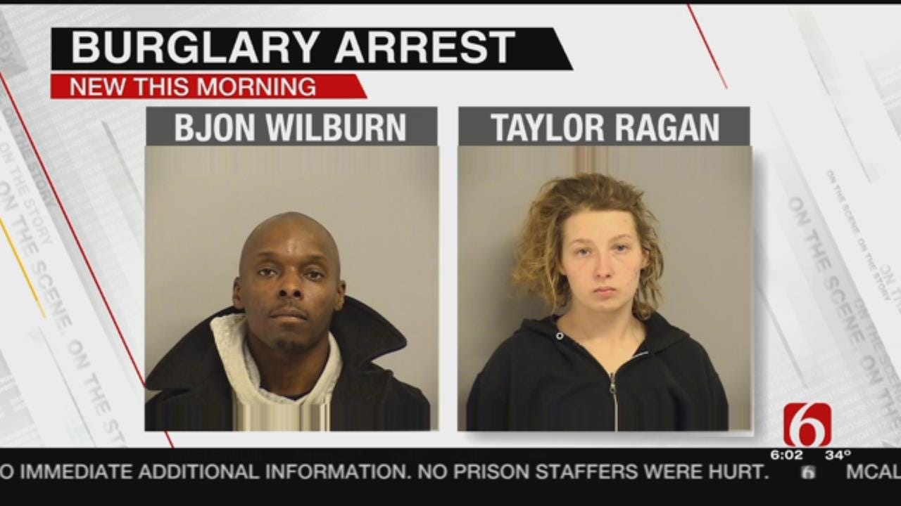 Police Arrest 2 Suspects For Tulsa Home Burglary