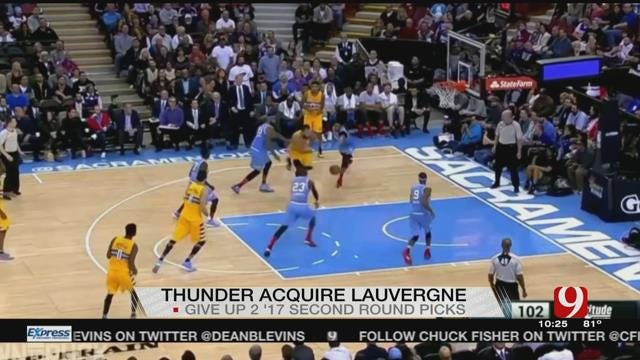 Thunder Acquires Joffrey Lauvergne From Nuggets