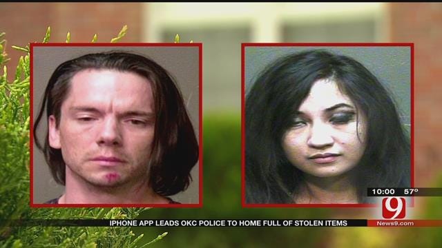 iPhone App Leads OKC Police To Home Full Of Stolen Items