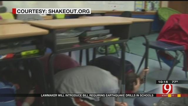 State Lawmaker Wants Earthquake Drills In Schools
