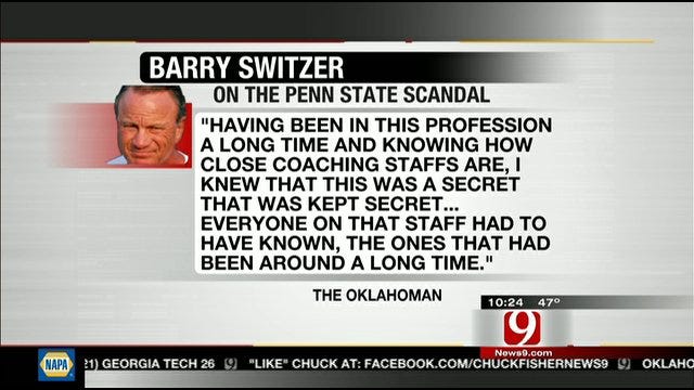 Barry Switzer Gives His Thoughts On Penn State Situation