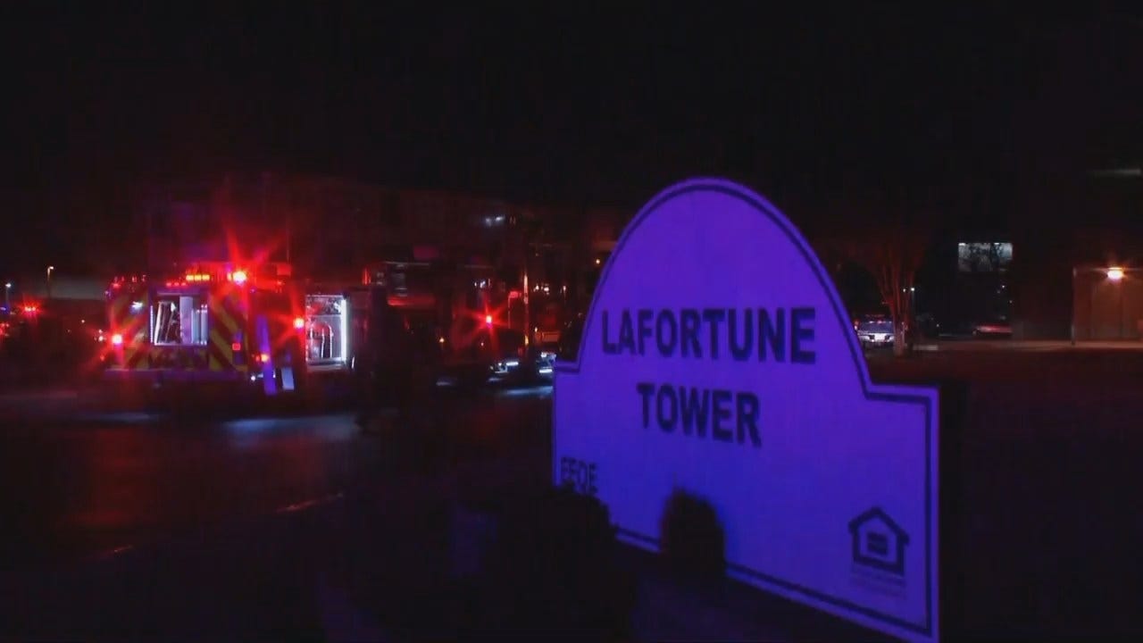 WEB EXTRA: Video From Scene Of LaFortune Tower Apartment Fire