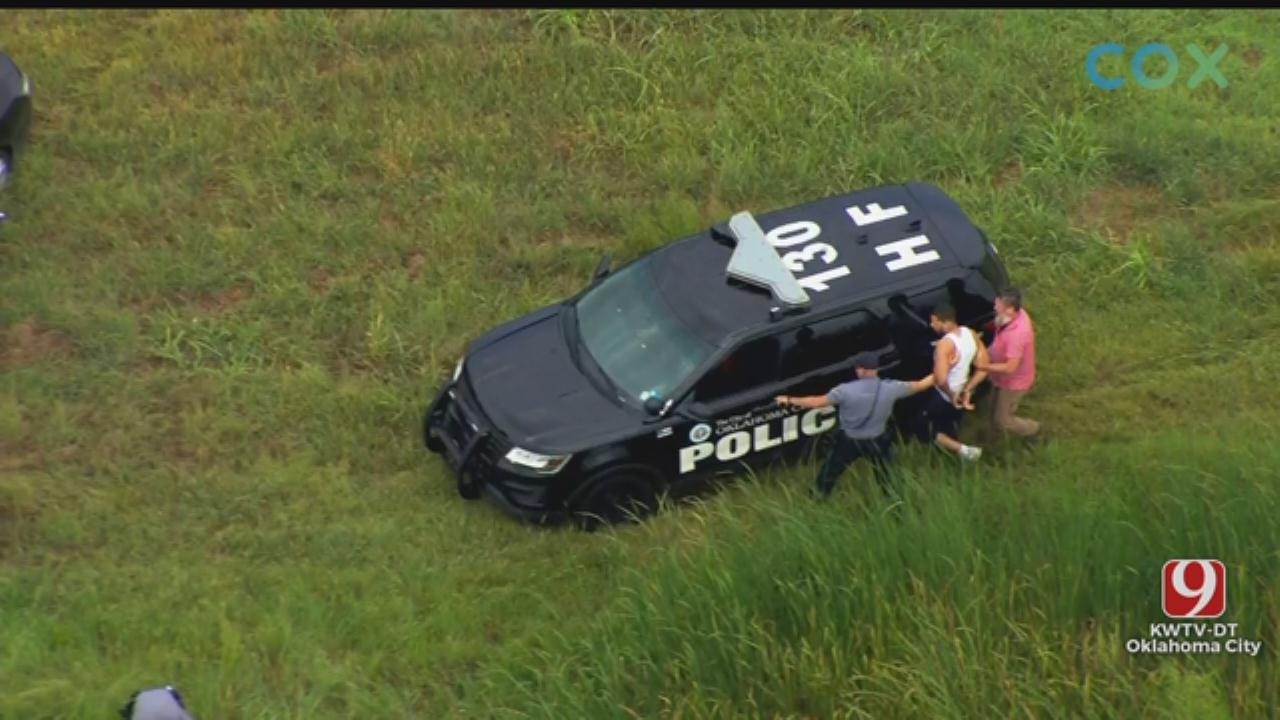 2 Detained After Police Chase In NW OKC