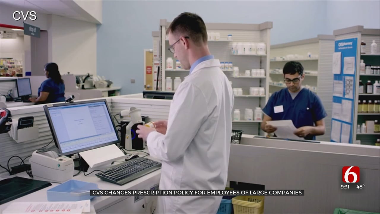CVS Changes Prescription Policy For Employees Of Large Companies
