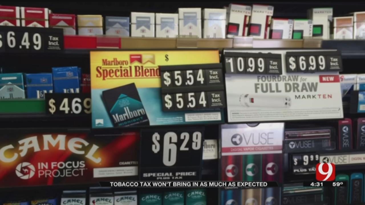 Tobacco Tax Will Not Generate As Much Money As Expected, Expert Says