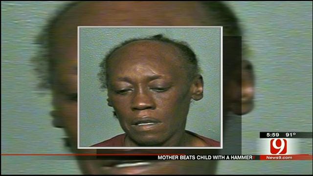 OKC Woman Accused Of Beating 14-Year-Old Boy With Hammer