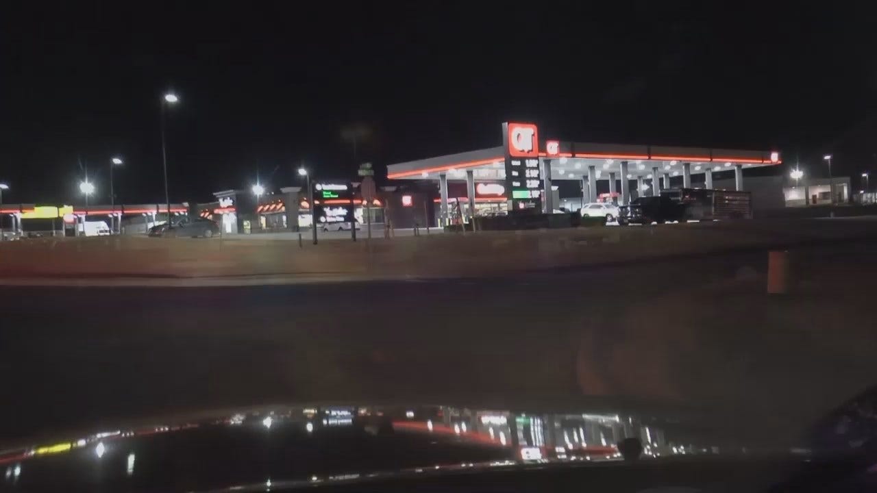 WEB EXTRA: Video Of Sapulpa Police Chase And Arrest