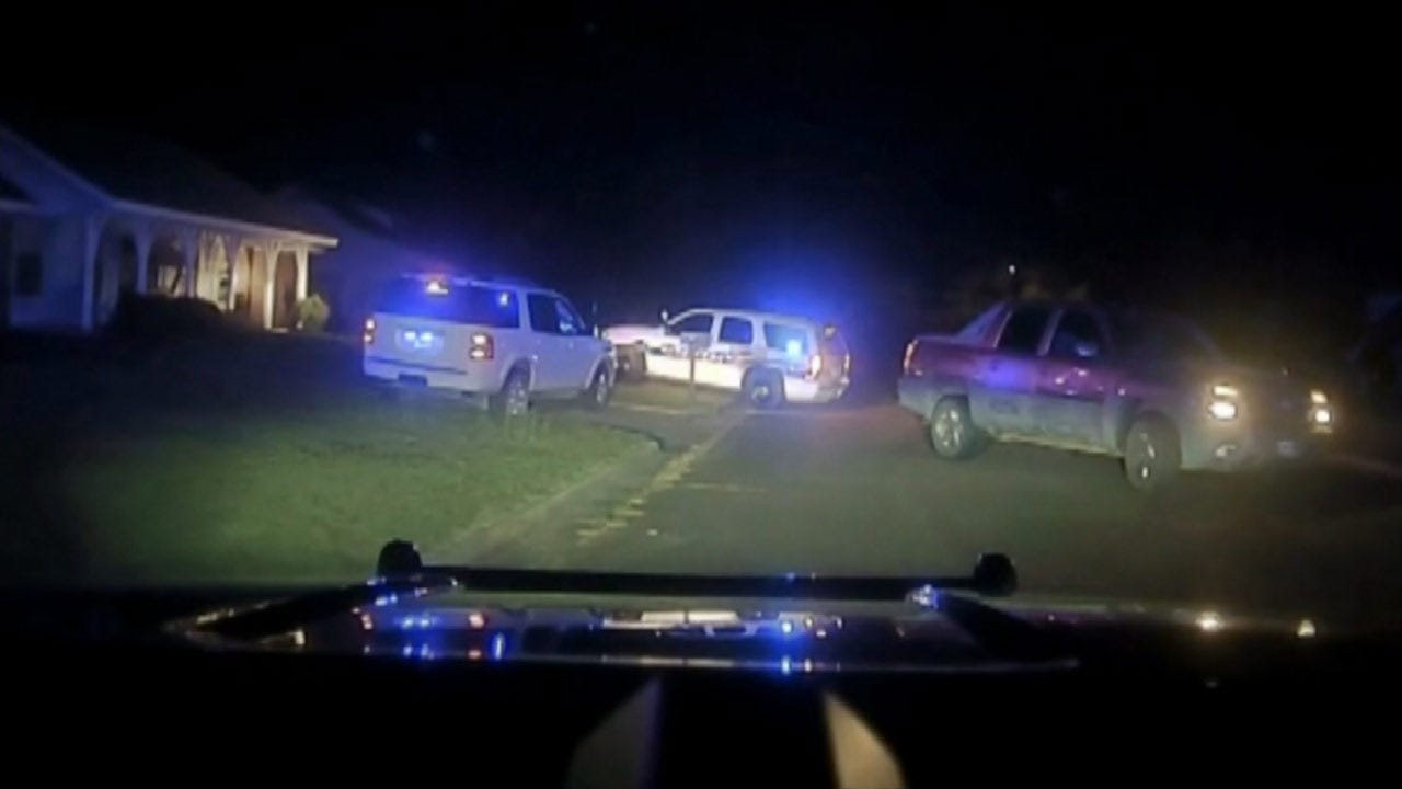 Video Shows Pursuit Between Police, Murder Suspect In Broken Bow