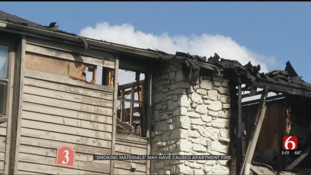 Maintenance Men Alert Residents To Tulsa Apartment Fire