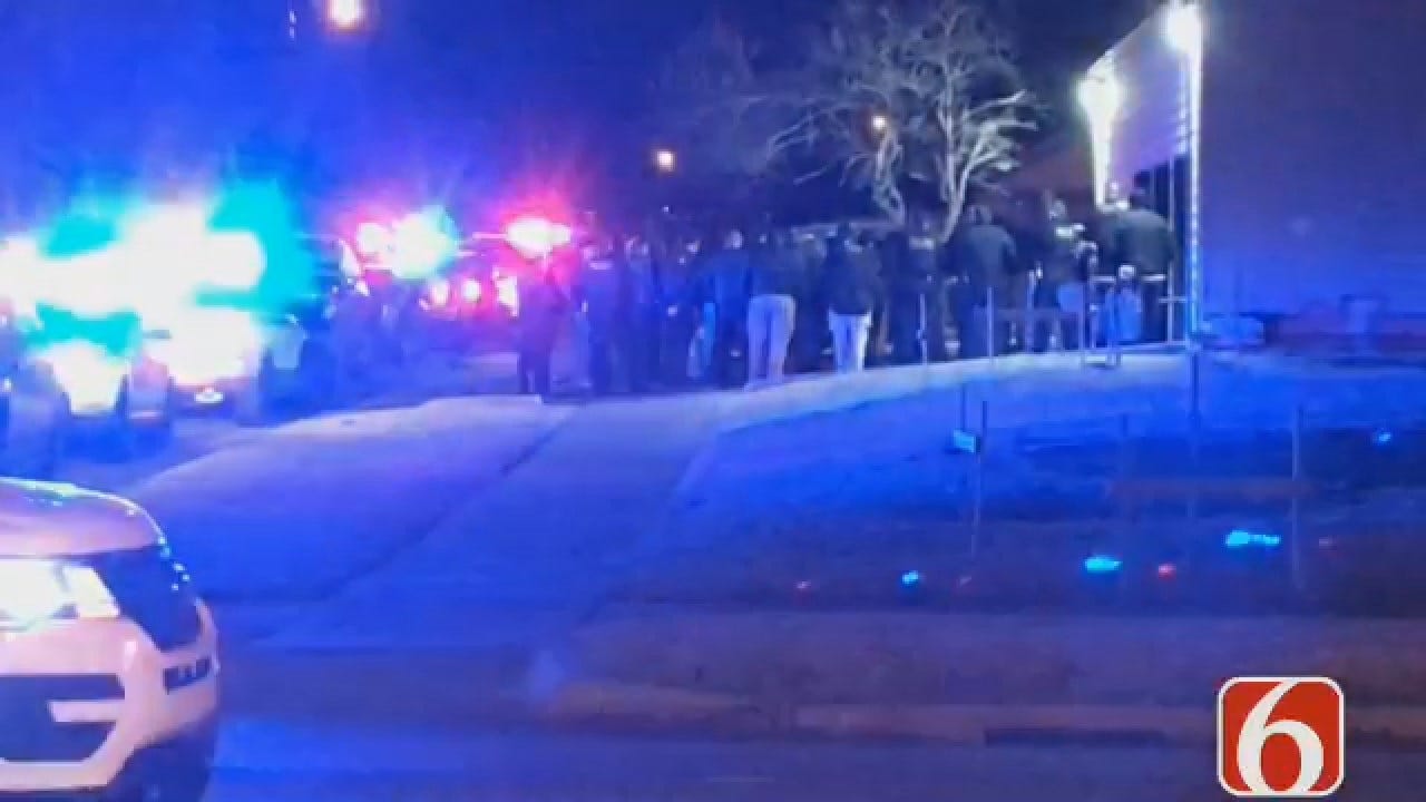 Dave Davis Reports On Tulsa Police Honor Guard Procession