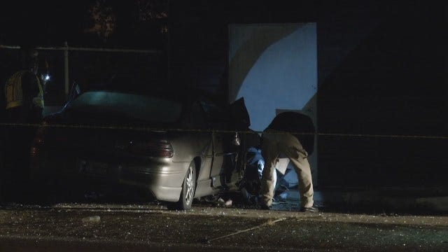 Man Killed Crashing Into Tulsa Building