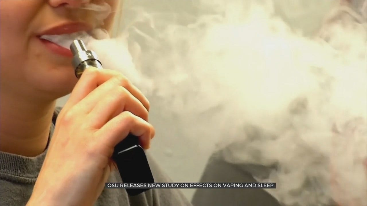 OSU Research Study Shows Effect Of Vaping, Smoking On Sleep