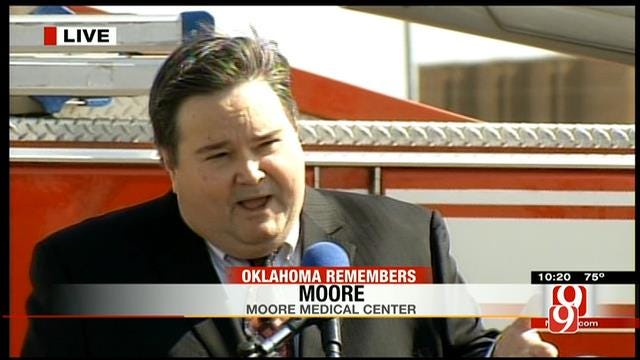 Moore Mayor Speaks At Tornado Remembrance Ceremony