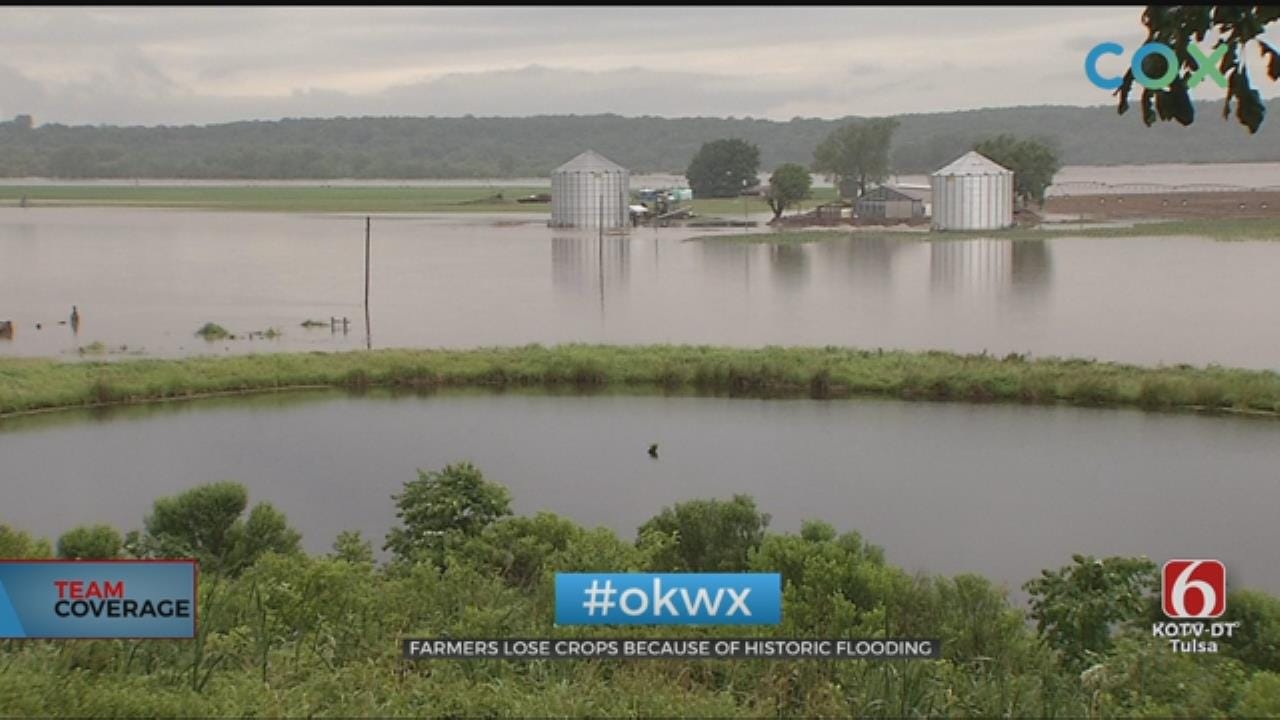 Braggs-Area Farmer Facing Loss Of Crops, Equipment In Floods
