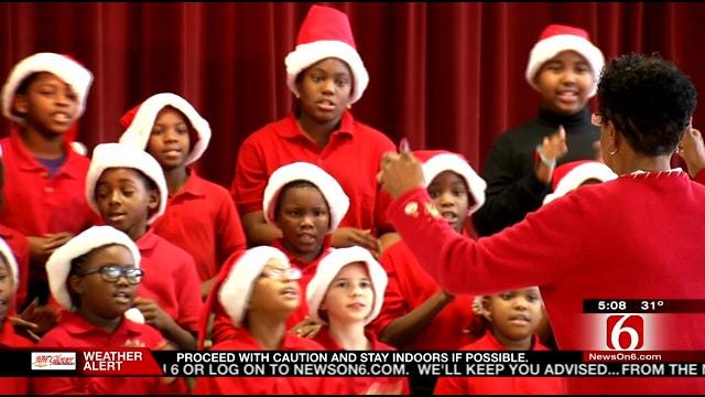 Hawthorne Elementary Students Get New Track For Christmas