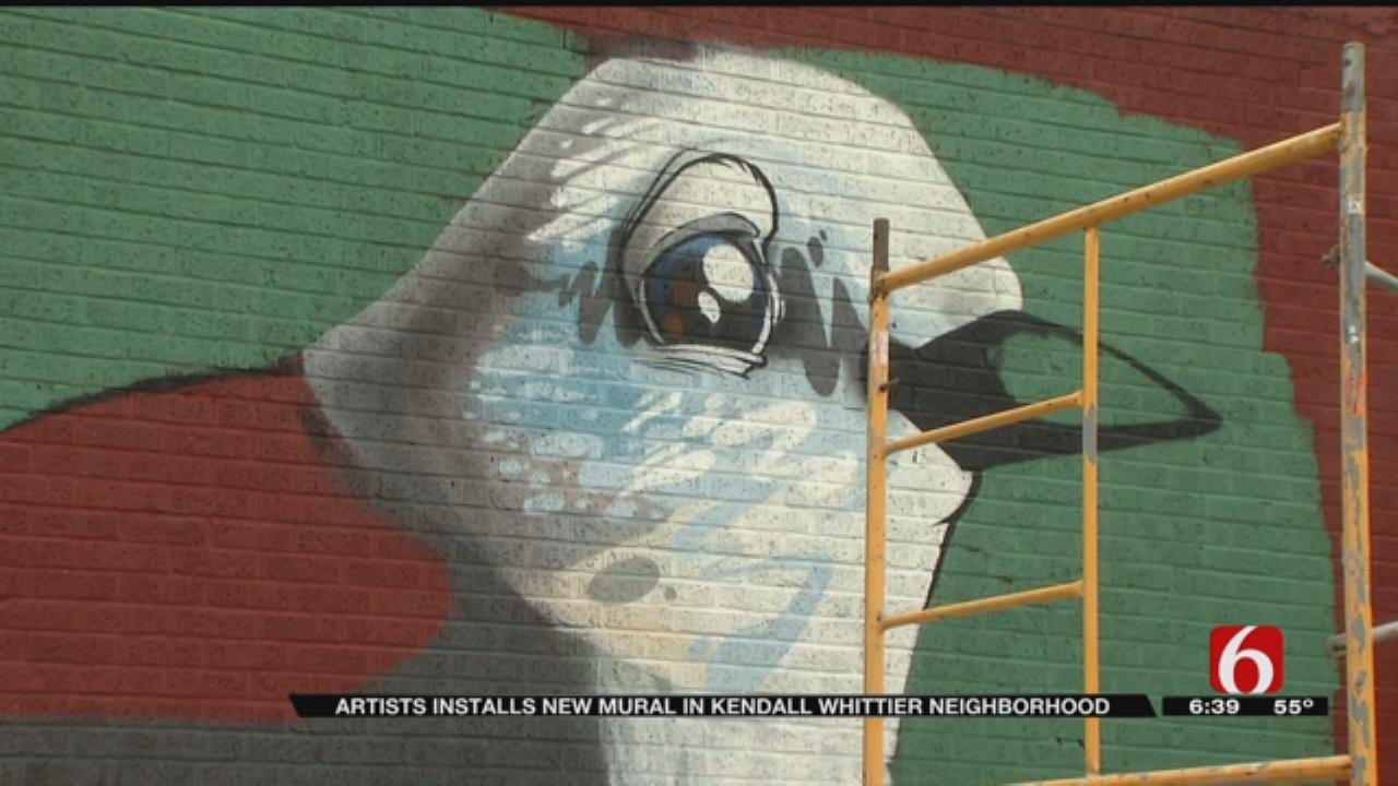 Kendall Whittier Building Gets New Mural