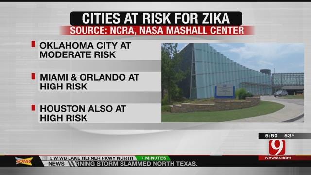 Health Officials: Zika Outbreak Unlikely In Oklahoma City