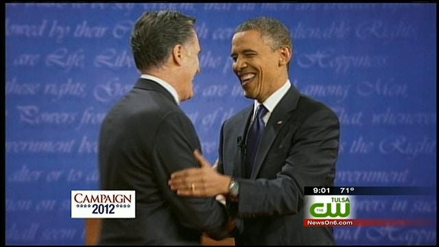 Oklahomans Tune In To First Presidential Debate Of 2012 Election