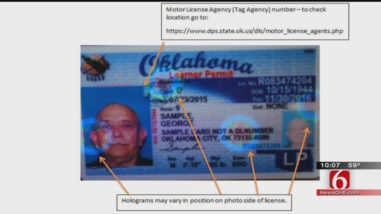 Security Feature Missing From Some OK Driver's Licenses, OHP Says