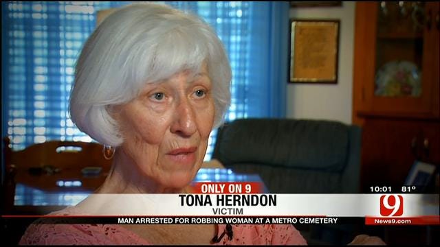 Elderly Woman Robbed At Bethany Cemetery Speaks Out