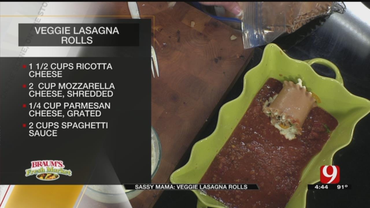 Veggie Lasagna Rolls