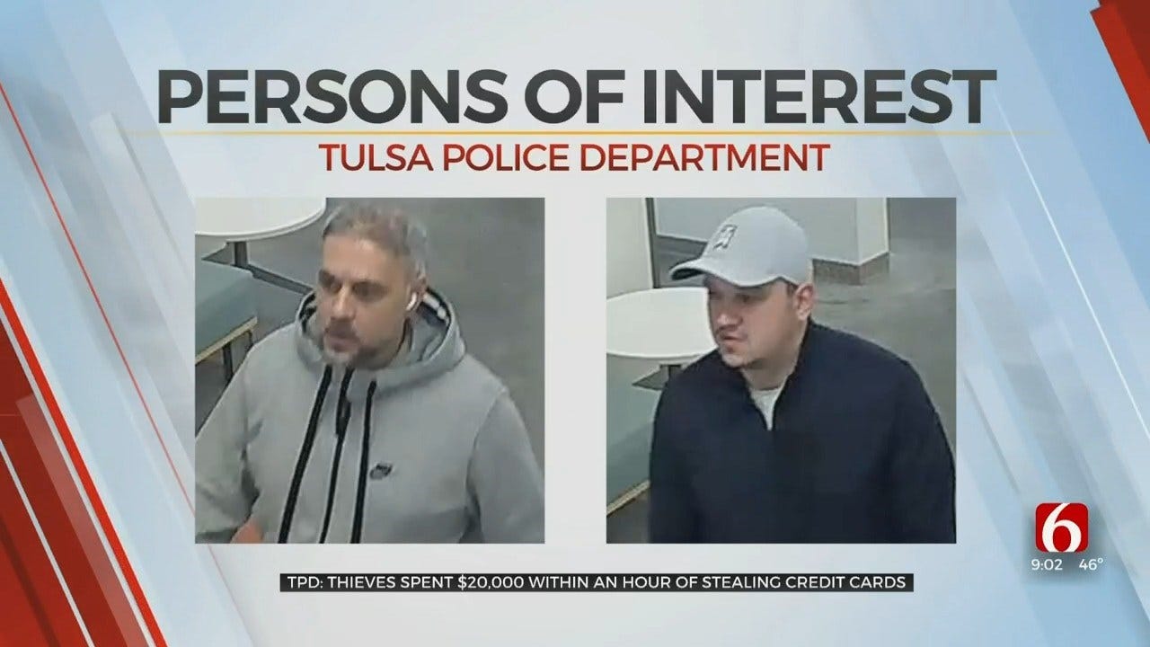 Tulsa Police: YMCA Locker Thieves Spend $20,000 On Stolen Credit Cards