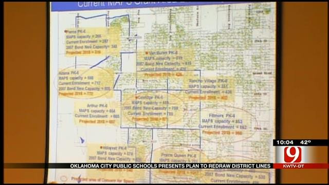 OKC Public Schools Presents Plan To Redraw District Lines