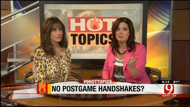 Hot Topics: No Postgame Handshakes?