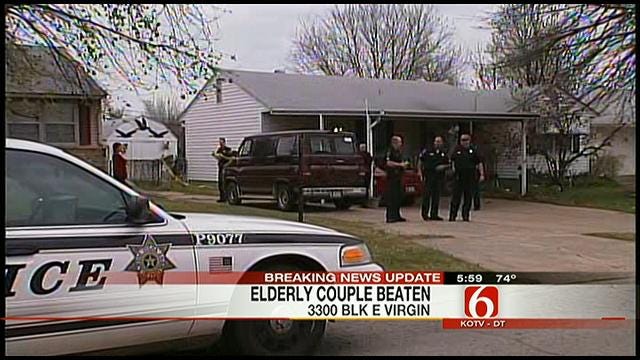 Elderly Couple Found Badly Beaten In North Tulsa Home