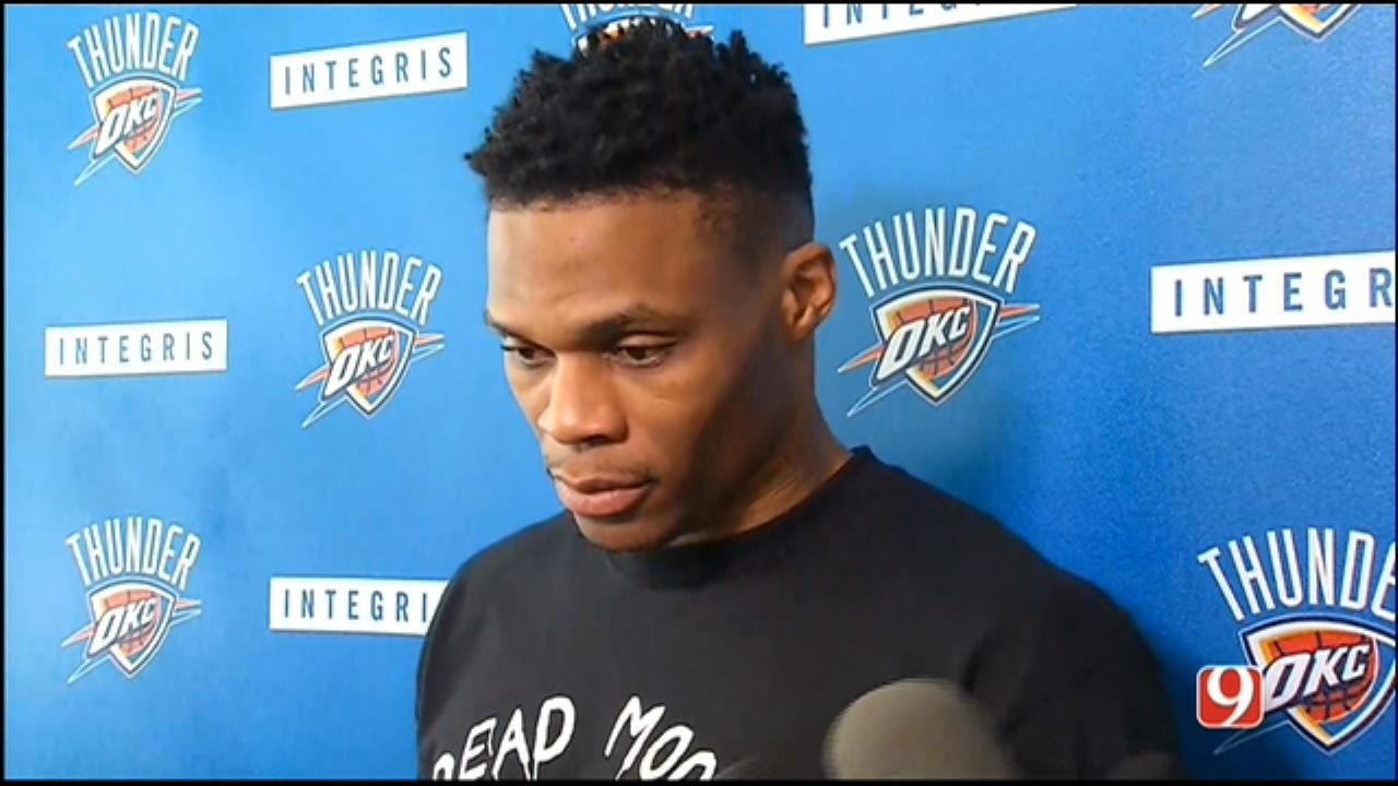 WEB EXTRA: Westbrook On Jazz Altercation, Possible Suspension