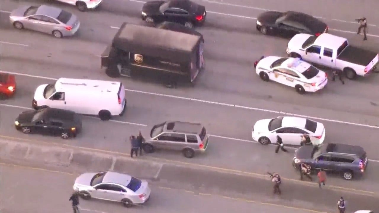 Details Emerge About UPS Driver Killed In Shootout After Being Taken Hostage In Police Chase