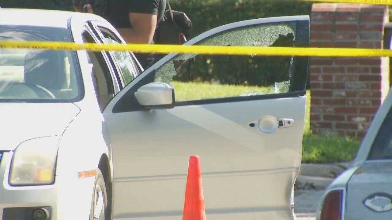 Tulsa Police: Man Found Shot To Death In Car; Toddler Unharmed