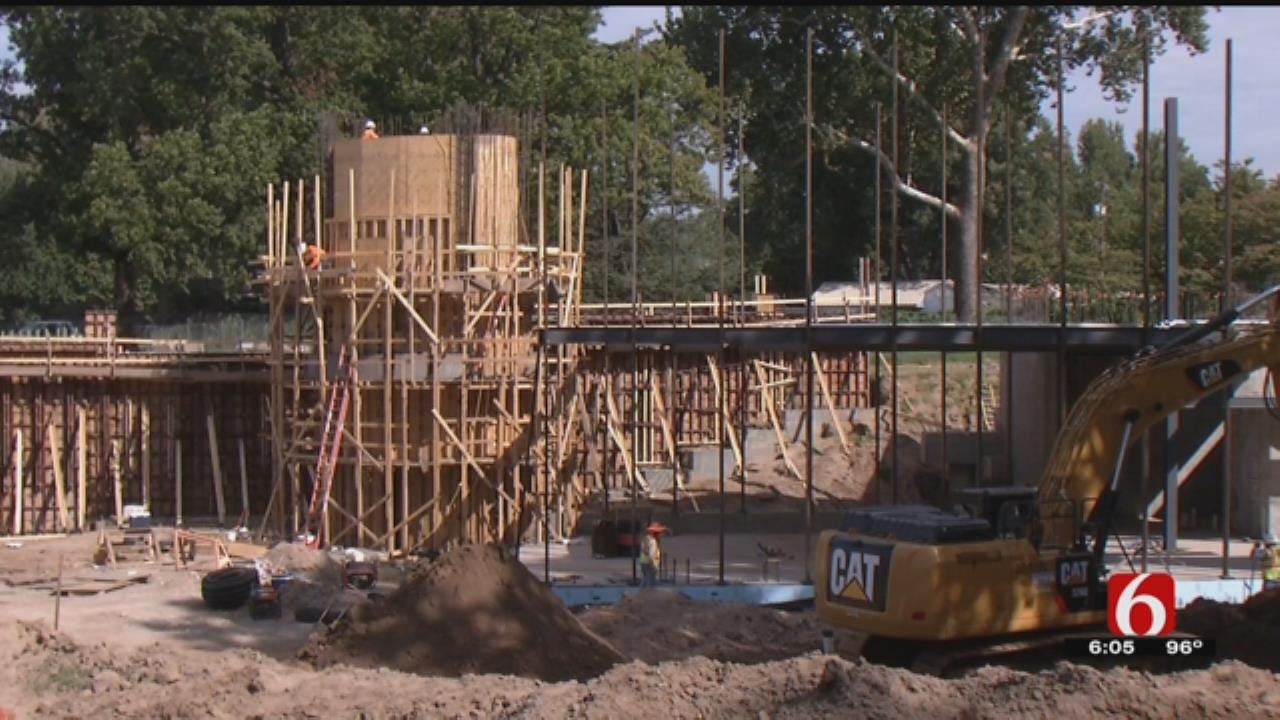 Tulsa’s Gathering Place Playgrounds Construction Underway