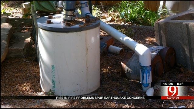 Rise In Pipe Problems Spur Earthquake Concerns