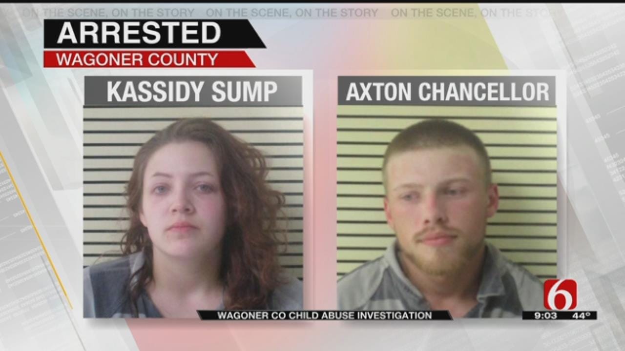 Wagoner County Couple In Jail Accused Of Abusing 5-Month-Old Child