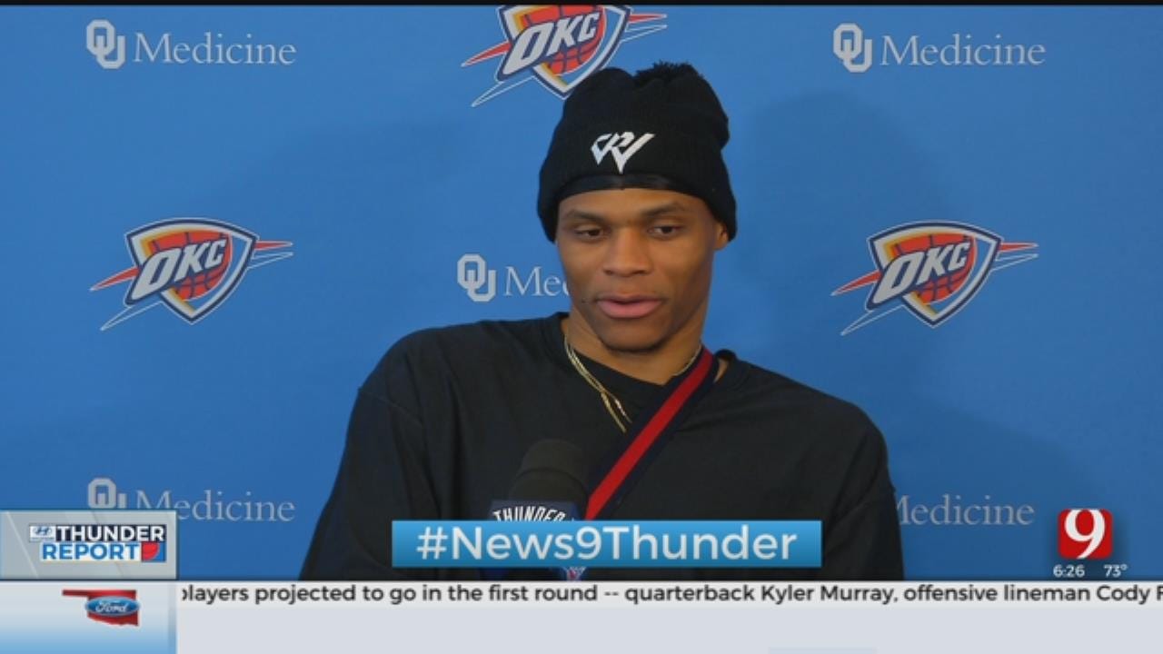 Thunder Head Coach, Players Hold Exit Interviews For 2018-19 Season