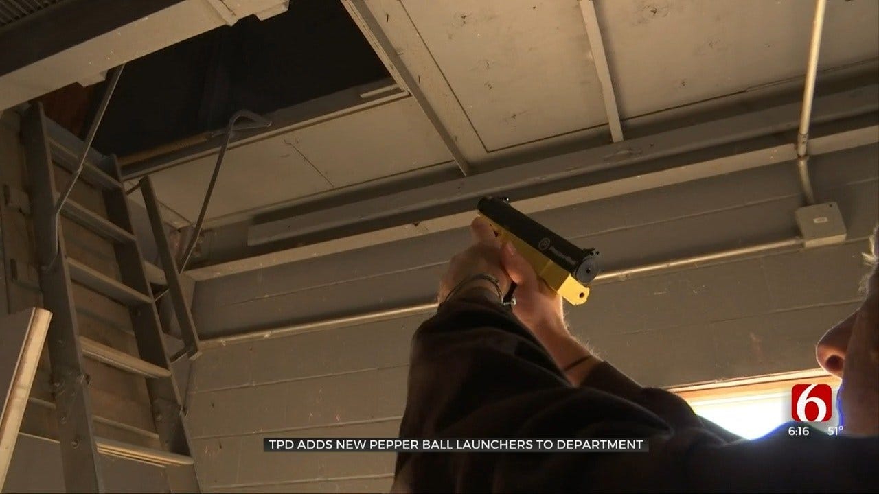 Tulsa Police Adds New Non-Lethal Weapon To Arsenal