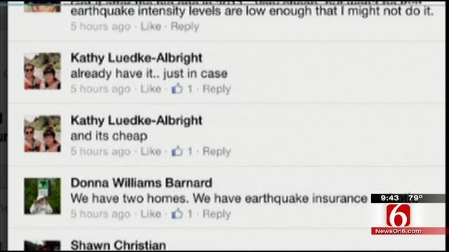 OK Talk: Would You Ever Buy Earthquake Insurance?