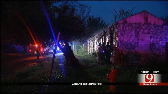 Officials Investigate Fire At Vacant Home In SE OKC