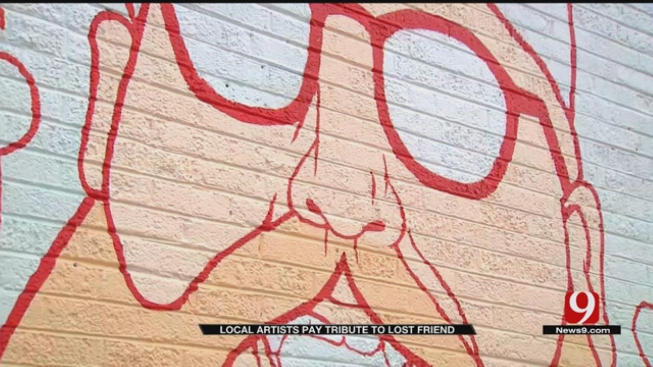 Plaza District Begins Street Art Program With Memorial Mural