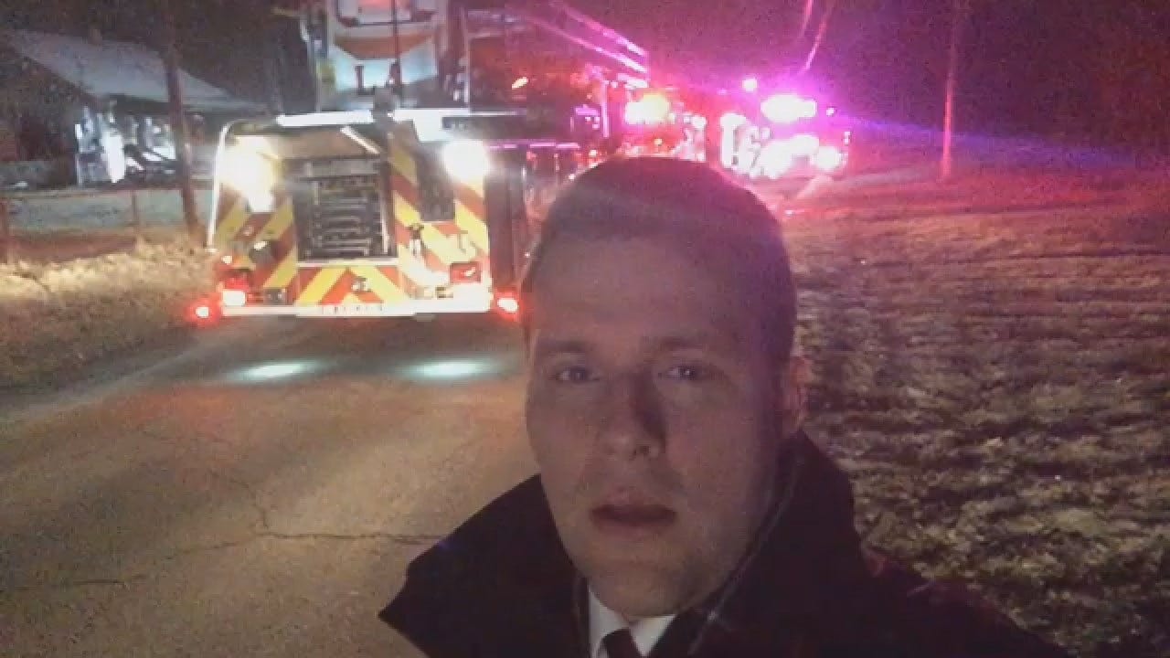 Dave Davis: Woman Uses Her iPad To Get Firefighters To Her Burning Home