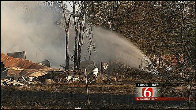 Several Fires Started By Farm Equipment, Multiple Structures Burned