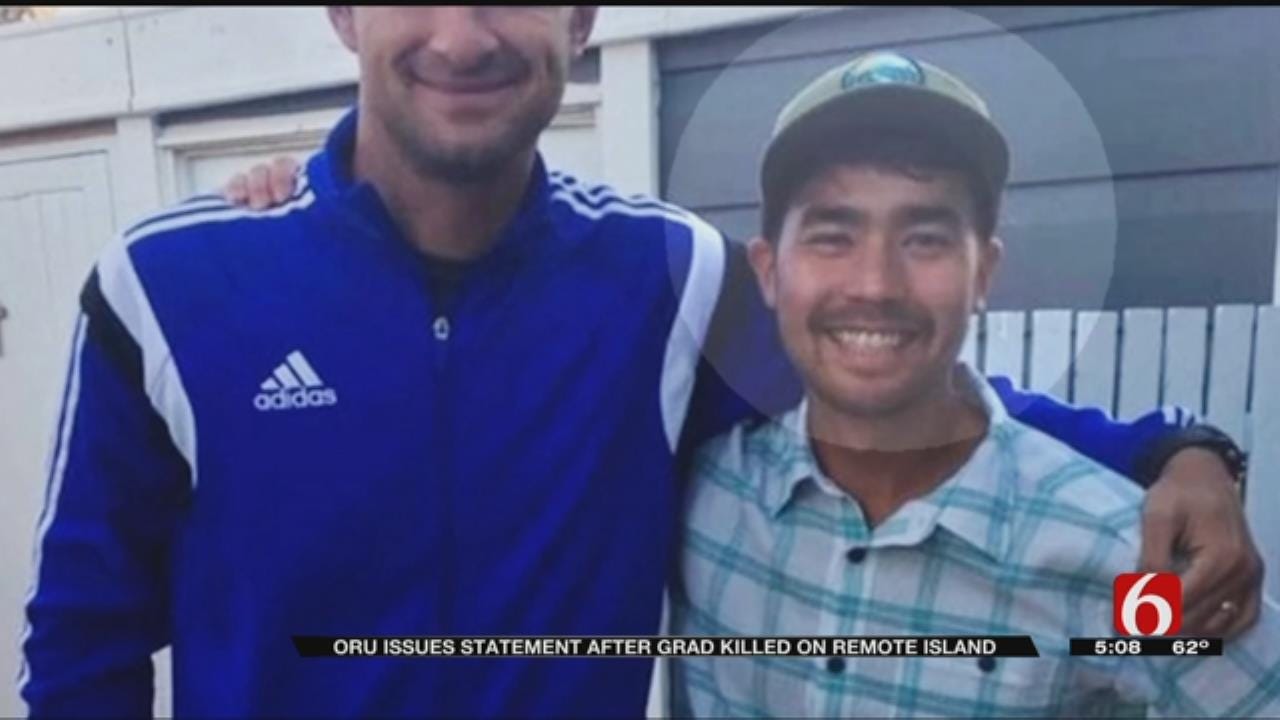 Former ORU Student Killed On Indian Ocean Island