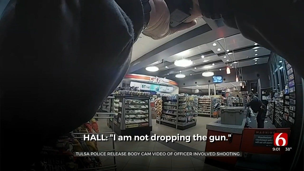 Tulsa Police Release Video Of QuikTrip Shooting