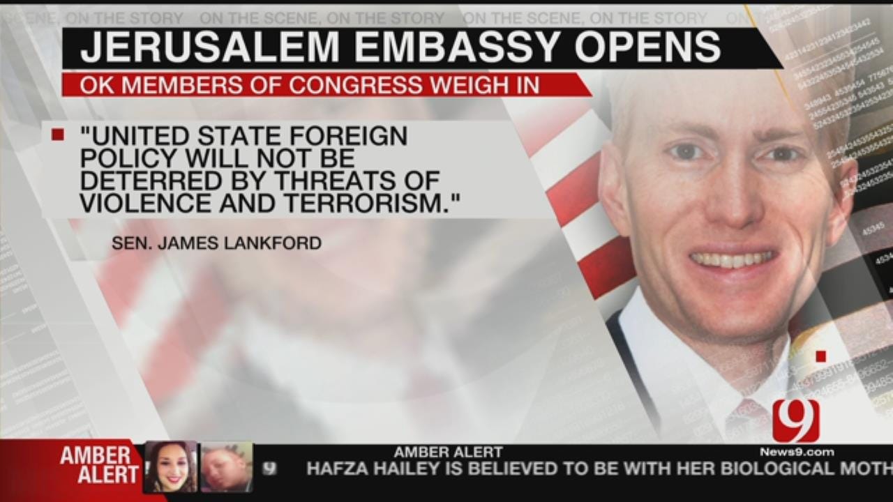 Oklahoma Lawmakers React To U.S. Embassy In Jerusalem