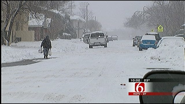 City Of Tulsa Changes Snow Plowing, Removal Strategy