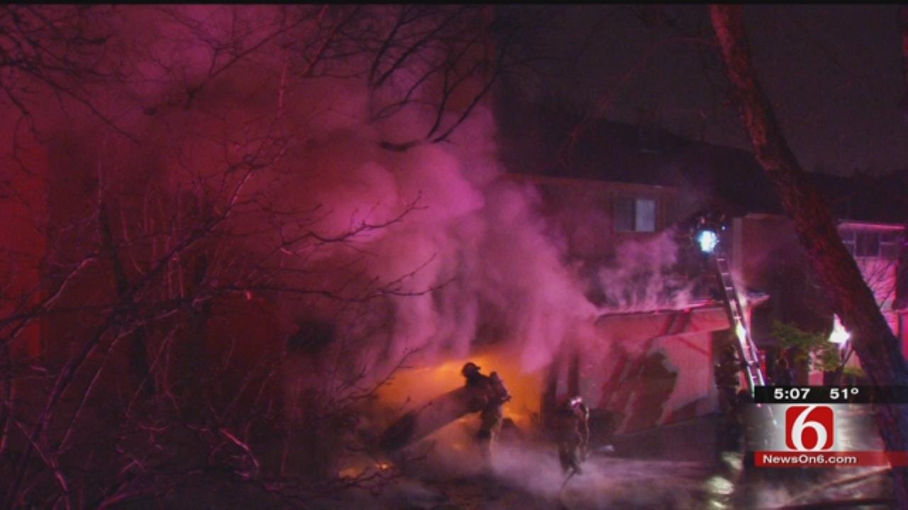 Destructive Tulsa House Fire Not Suspicious, Investigators Say