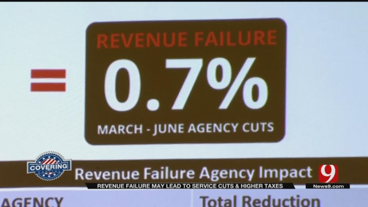 Revenue Failure Leads To More Cuts In State